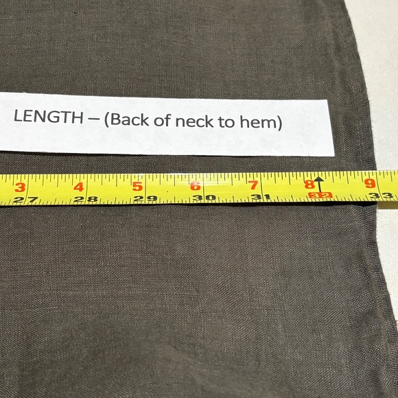 CP Shades Women LongSleeve Button Up 100% Cotton Shirt Dress Sz M USA Lagenlook - Picture 12 of 13